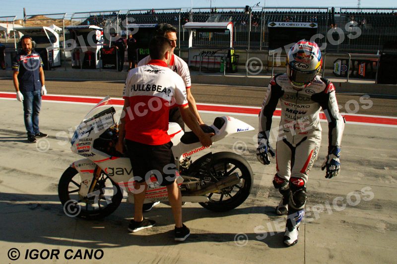 Piloto Jorge Martin (88) (Aspar Mahindra Team)