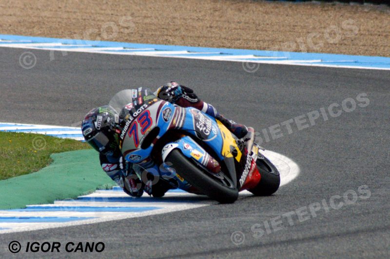 Piloto Alex Marquez (73) (Estrella Galicia 0,0 Marc VDS) en carrera Gran Premio de España Jerez 2016 de Motociclismo