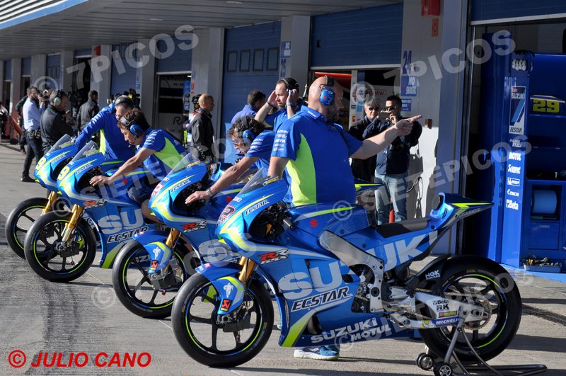 Motocicletas Team Suzuki ECSTAR MotoGPTMGran Premio Red Bull de España 2017 Jerez MotoGPTM