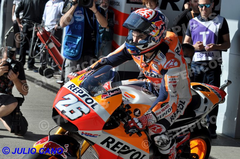 Piloto Dani Pedrosa (26) (Repsol Honda Team) saliendo del Box Gran Premio Red Bull de España 2017 Jerez MotoGPTM