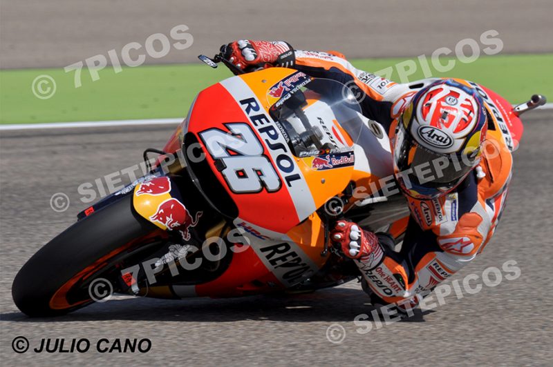 Piloto Dani Pedrosa (26) (Repsol Honda Team) Gran Premio de Aragon 2017 Alcañiz, Teruel, MotoGPTM