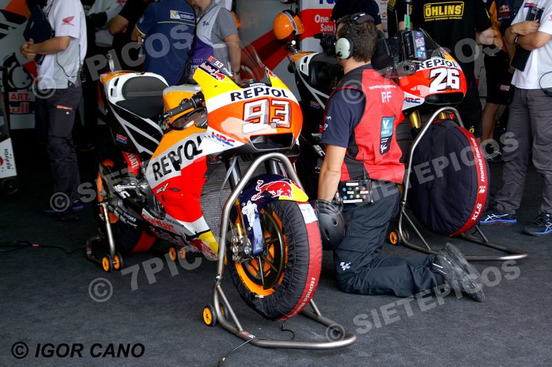Box Repsol Honda Team Gran Premio de Aragon 2017 Alcañiz, Teruel, MotoGPTM