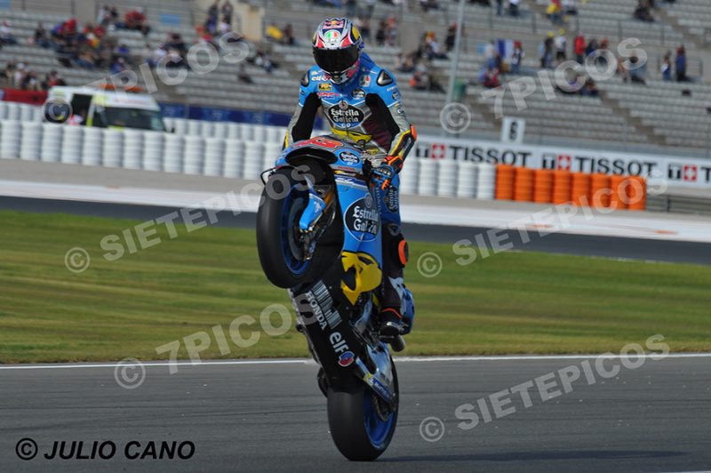 Caballito Piloto Jack Miller (43) (Estrella Galicia 0,0 Marc VDS) en i3 Gran Premio Motul de la Comunidad Valenciana 2017 Cheste, Valencia, MotoGPTM