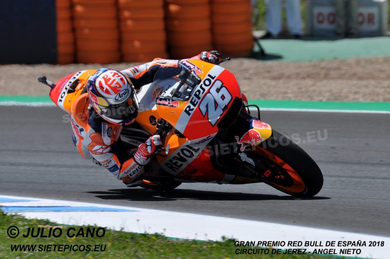 Piloto Dani Pedrosa (26) (Resol Honda Team) Gran Premio Red Bull de España 2018 Circuito de Jerez Angel Nieto. Jerez. España. MotoGPTM