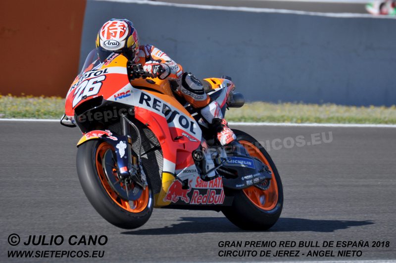 Piloto Dani Pedrosa (93) (Repsol Honda Team) Gran Premio Red Bull de España 2018 Circuito de Jerez Angel Nieto. Jerez. España. MotoGPTM