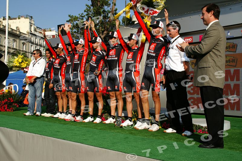Equipo Cicliclista Caisse D'Epargne Vuelta Ciclista a España 2007 Vencedor clasificacion por equipos